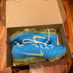 Nike Flyknit 2023 Blue Yellow